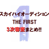 THE FIRST(ザスト)｜3次審査の内容と結果【アーティシズム審査】